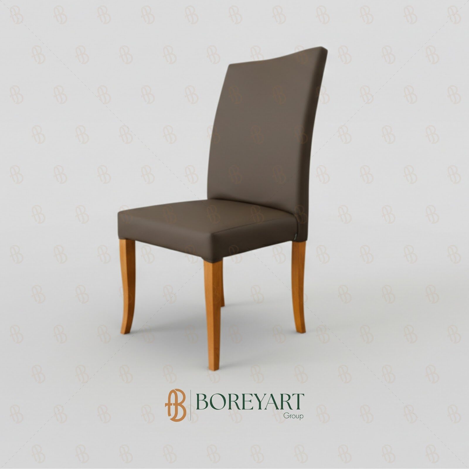 Cadeira estofadas em Courvin para igrejas | Boreyart
